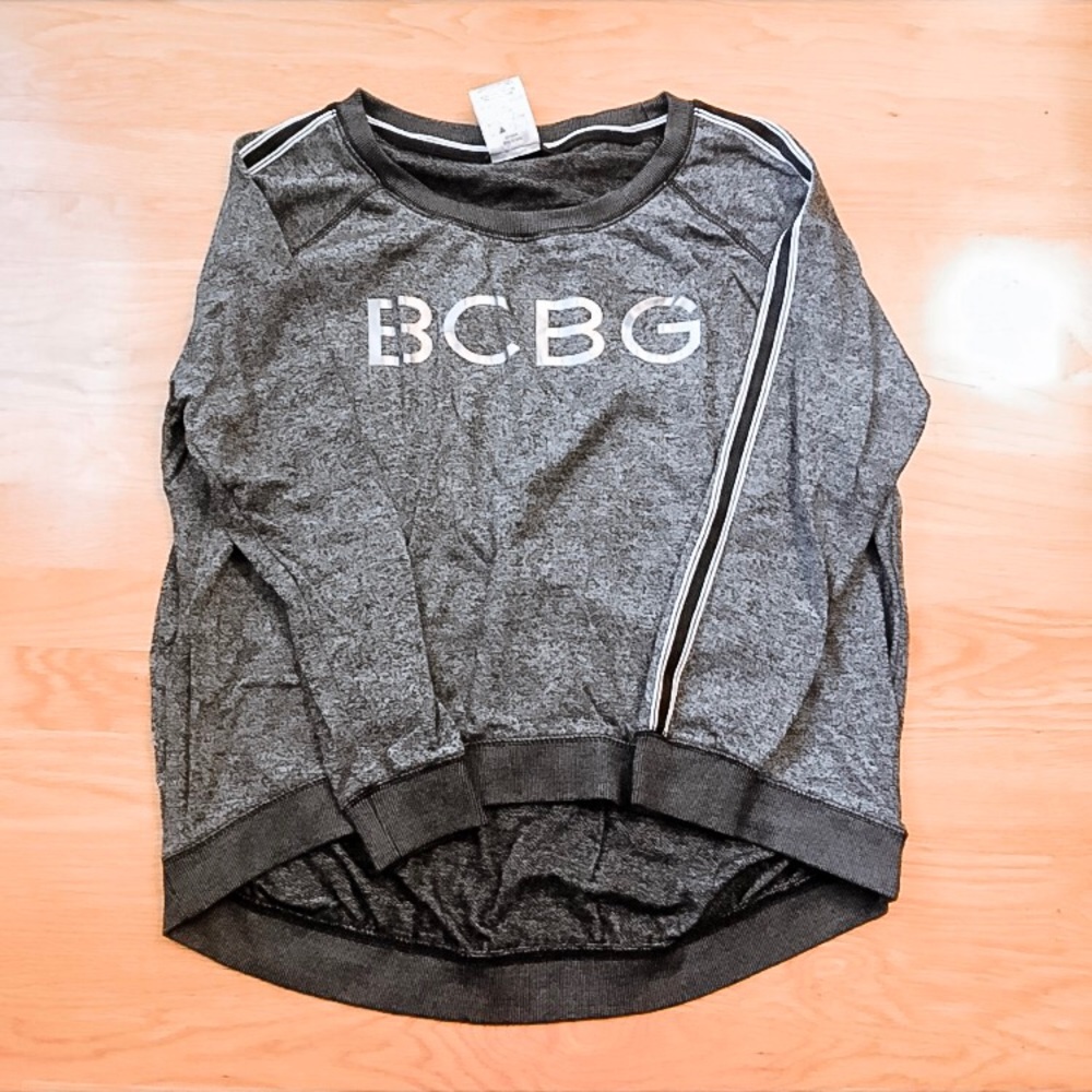 BCBG Oversized Athleisure Sweatshirt
